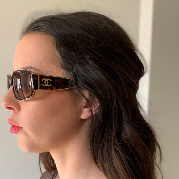 Like New Vintage Chanel 5144 Sunglasses, with Case main image 5